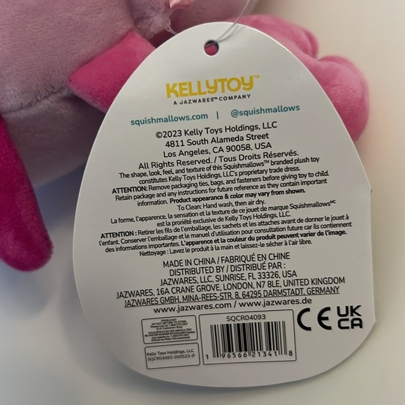 Squishmallows 8" Cailey The Crab with Starfish Stuffed Animal Toy - Picture 8 of 9